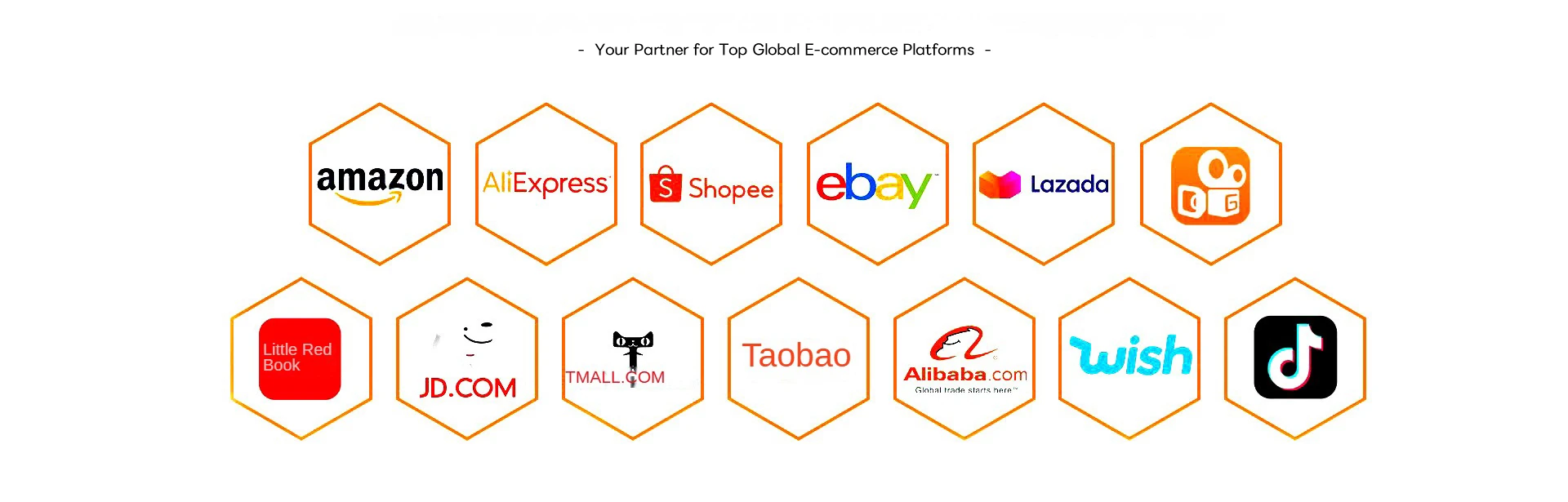 e-commerce platform logos grid
