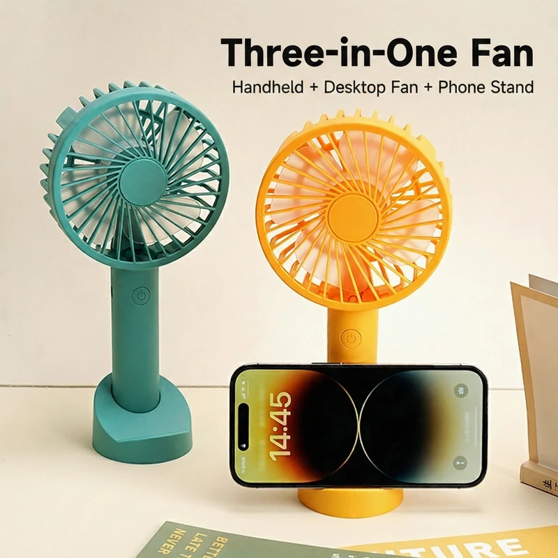 8801B 3-in-1 fan with phone holder