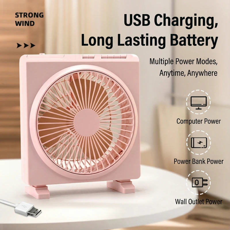 8820 large airflow desktop fan