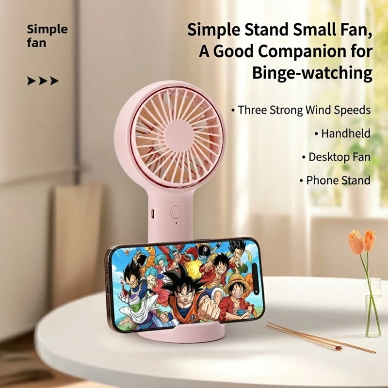 8825 dual mode handheld desktop fan