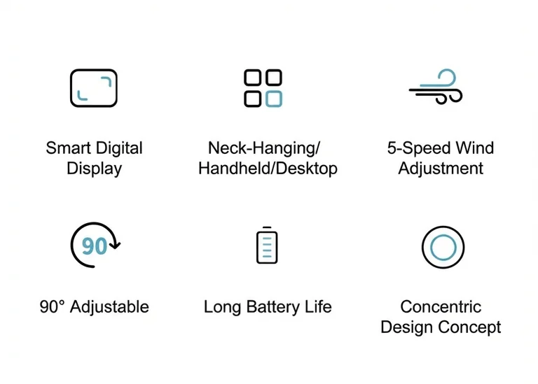 8827 fan feature icons overview
