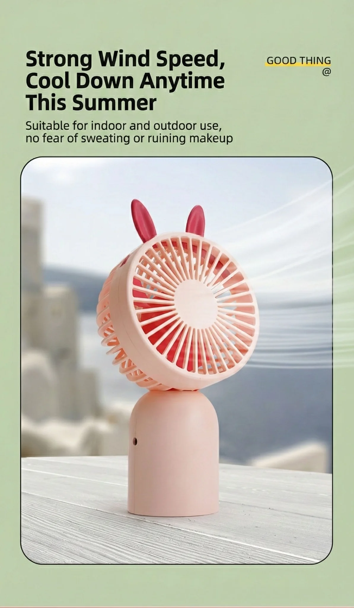 8816 handheld fan outdoor usage