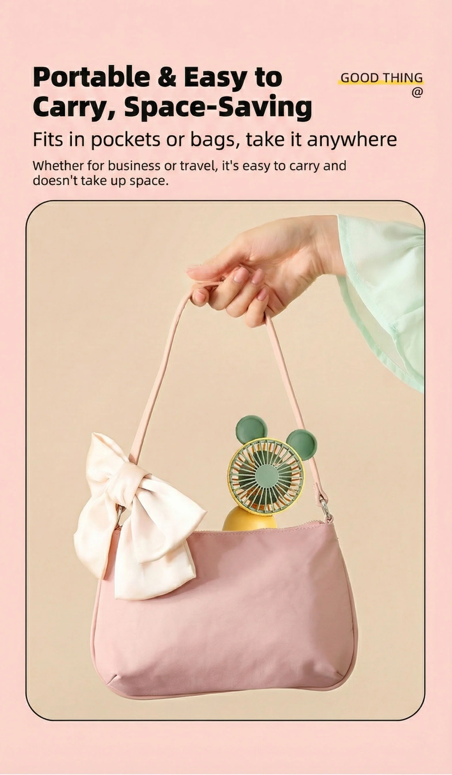 8816B compact pocket size in bag
