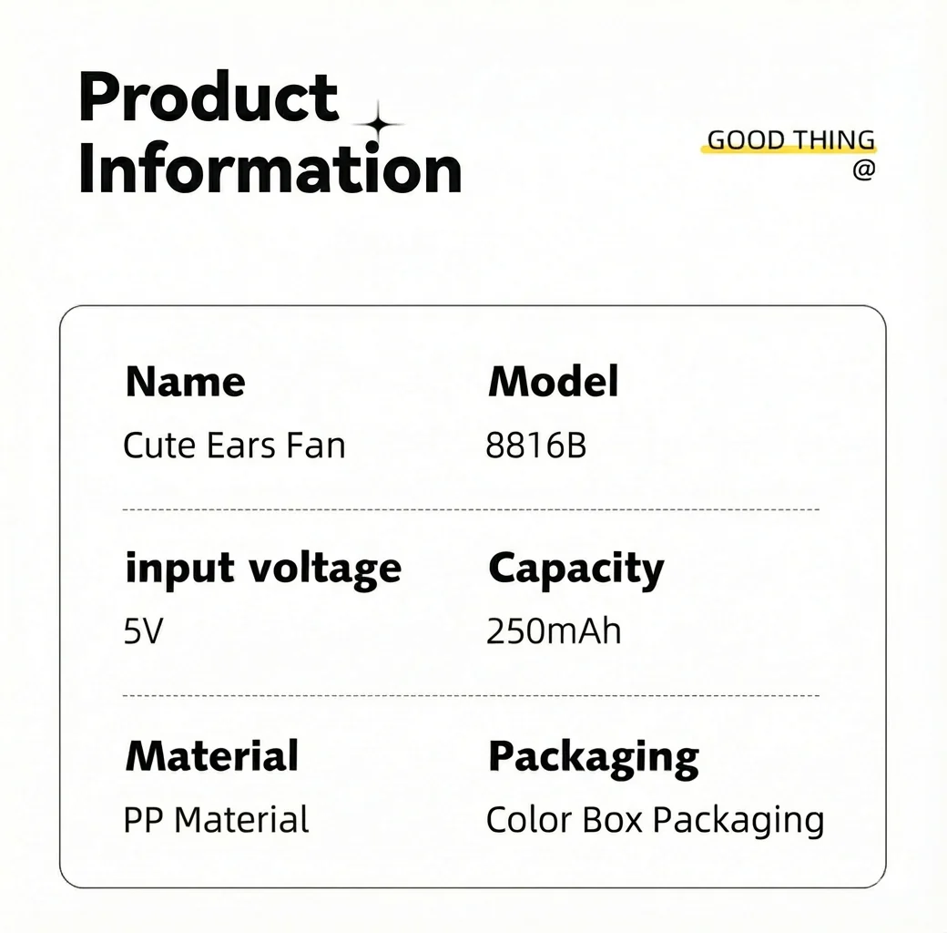 8816B technical specifications panel