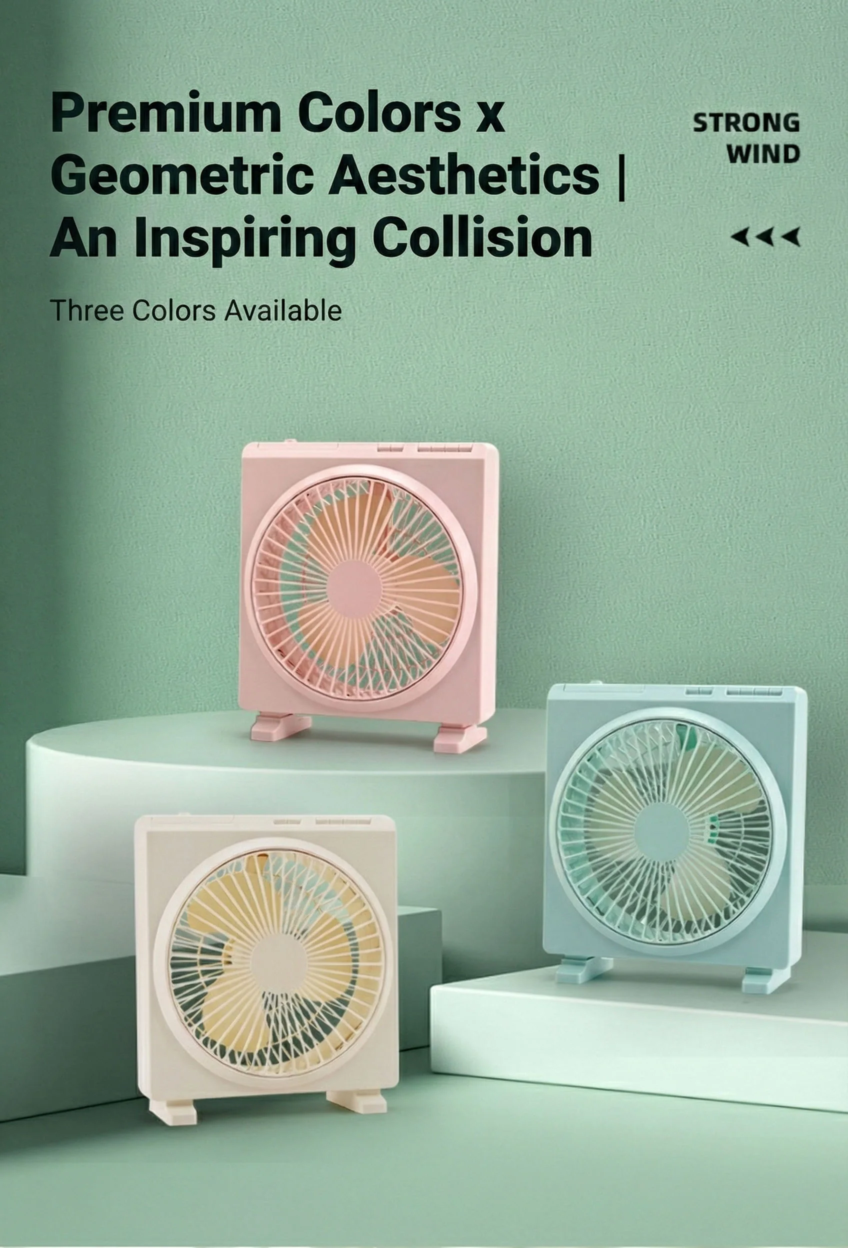 8820 fan color variations white pink blue