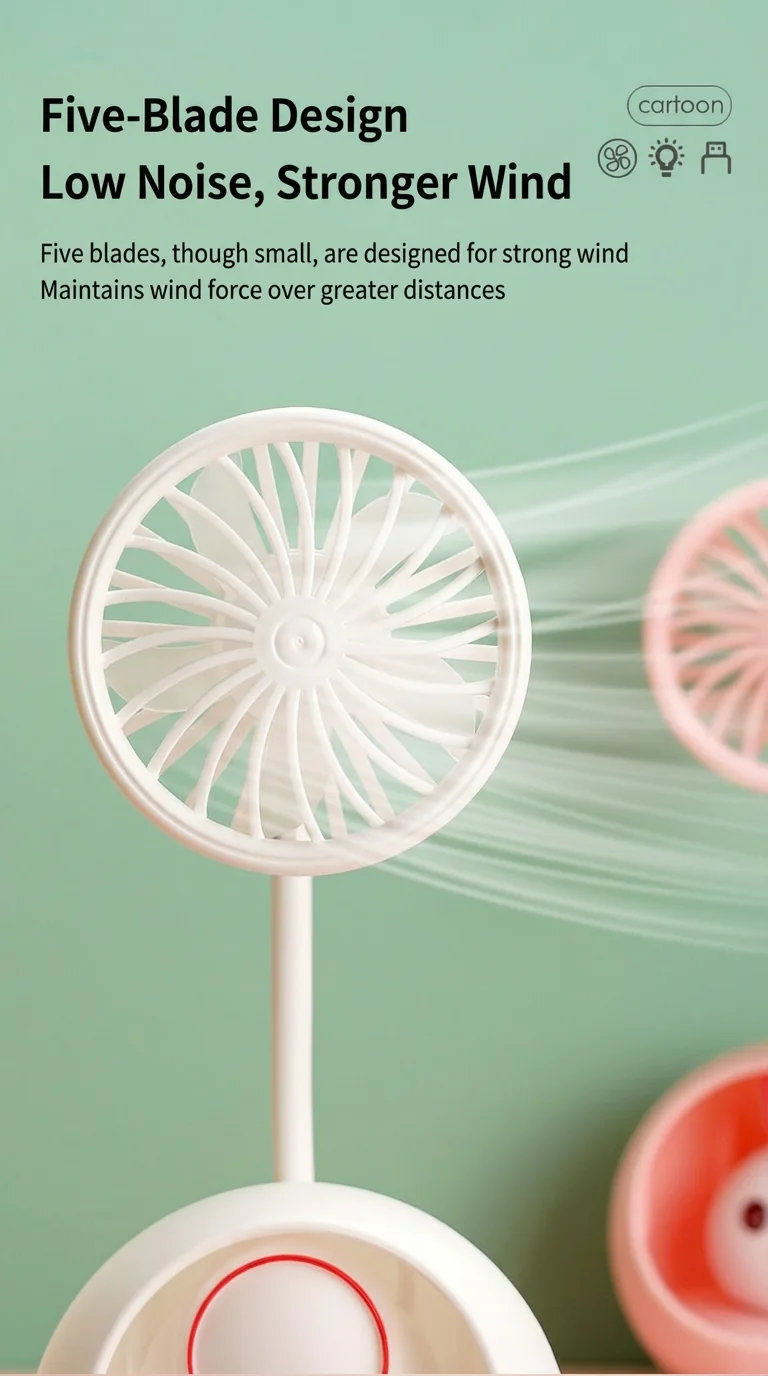F305 fan blade design close up