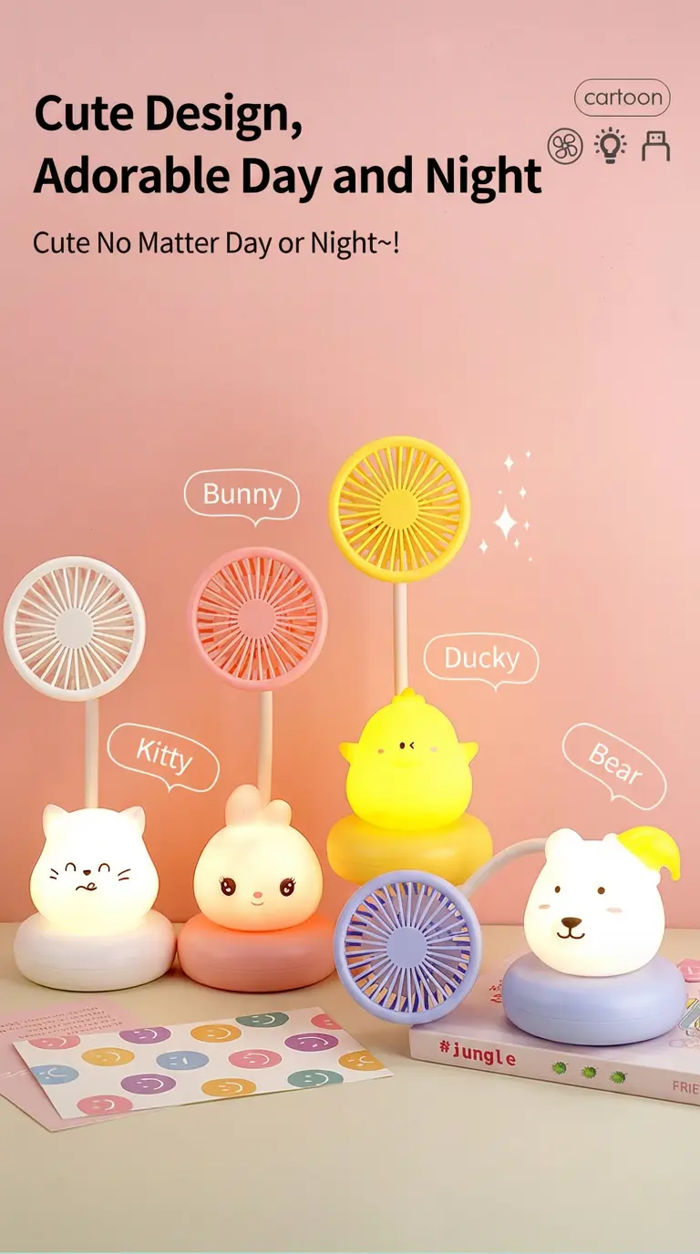 F306 cute animal character options
