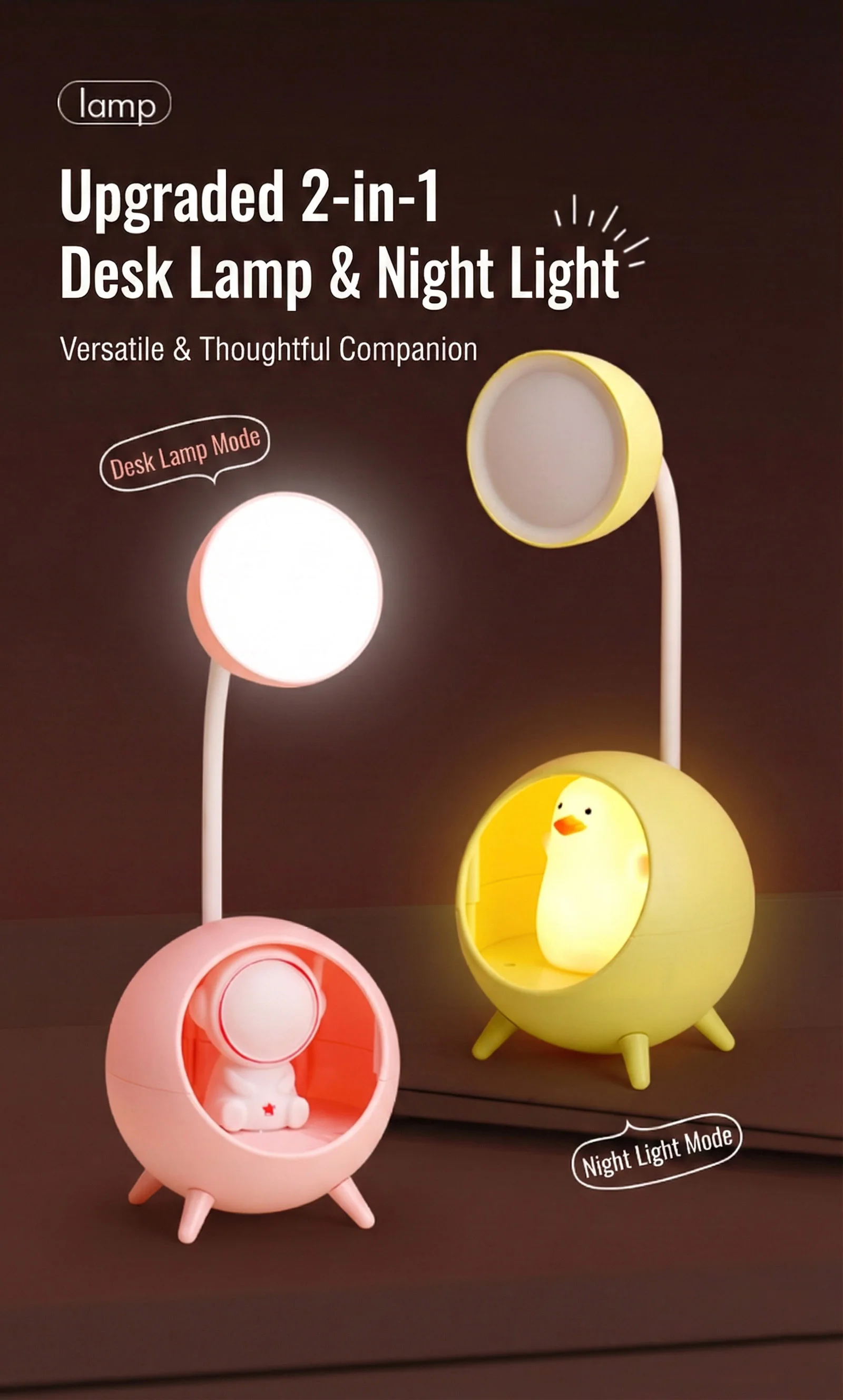 T305 dual lighting modes demonstration