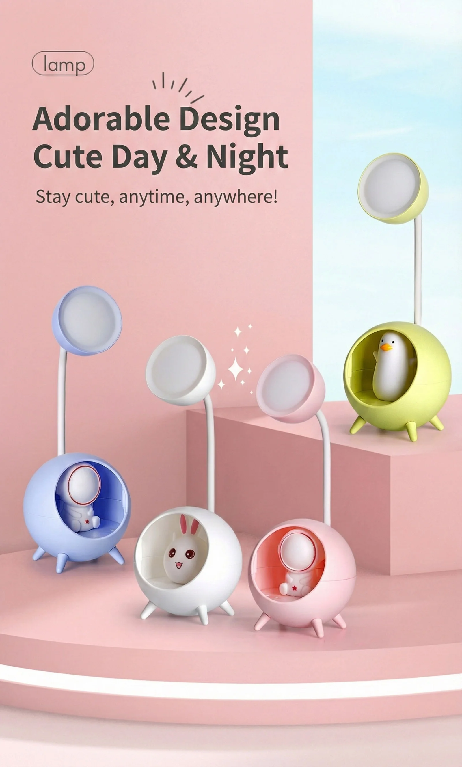 T305 cute day and night display
