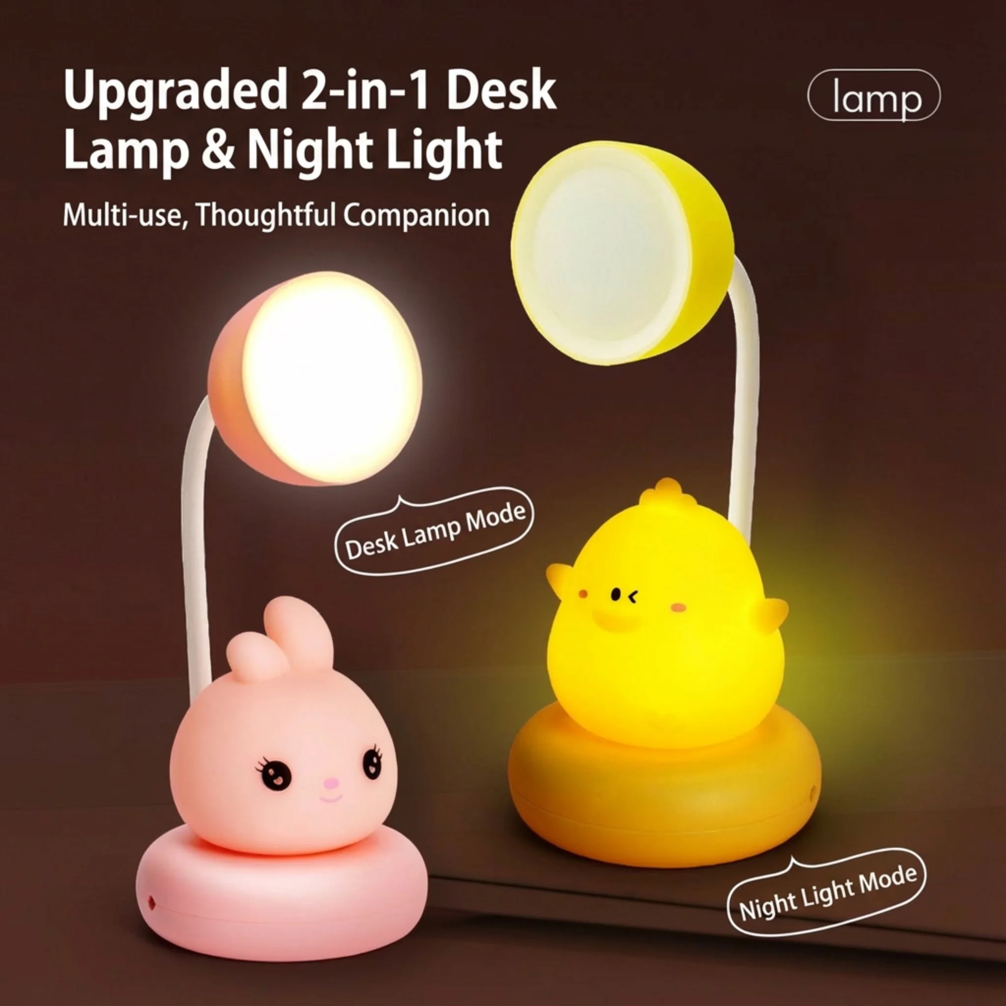 T306 cute pet cartoon desk lamp main view