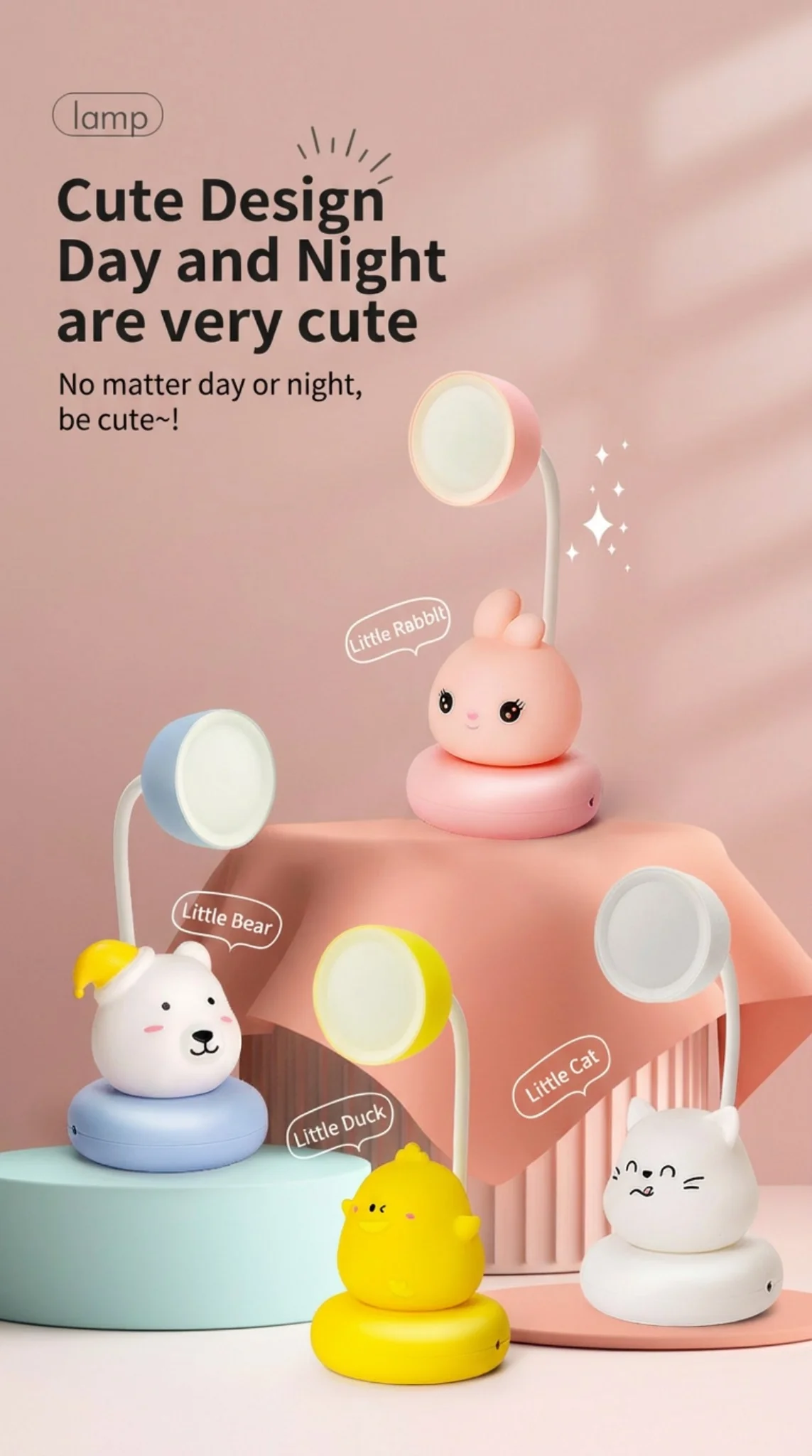 T306 cute animal design options