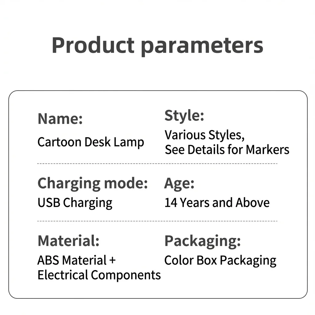 T306 specification parameters table