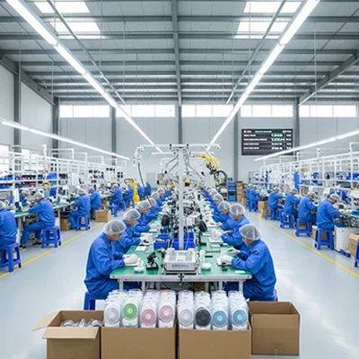 การผลิตในโรงงาน